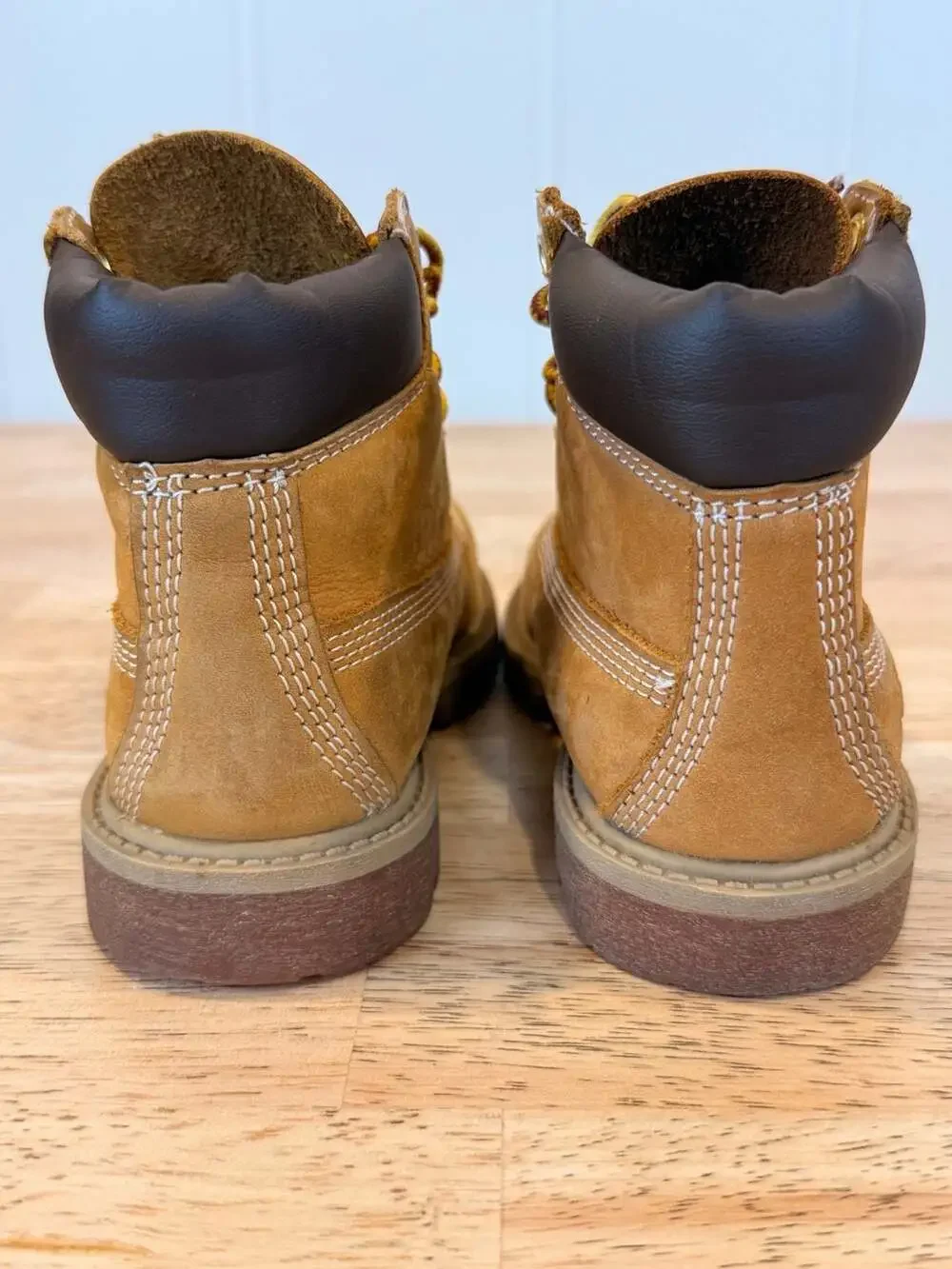 Timberland 6 Inch Premium Wheat Toddler Boots Size 11.5